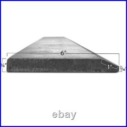 Titan Attachments Cutting Edge 84 Bucket 1055 Carbon Steel Hardened Unpainted