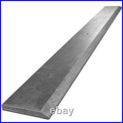 Titan Attachments Cutting Edge 84 Bucket 1055 Carbon Steel Hardened Unpainted