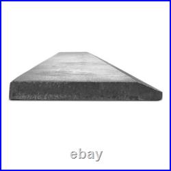 Titan Attachments Cutting Edge 84 Bucket 1055 Carbon Steel Hardened Unpainted