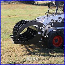 Titan Attachments Extreme Skid Steer Root Grapple Rake Attachment 60 Universal