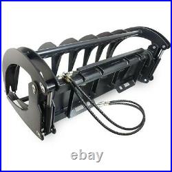 Titan Attachments Extreme Skid Steer Root Grapple Rake Attachment 72 Universal