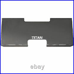 Titan Attachments Mount Plate 3/16 Steel Universal Quick Tach Tractors