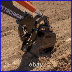 Titan Attachments Skid Steer Fronthoe 16 Bucket and Thumb, Excavator Attachment