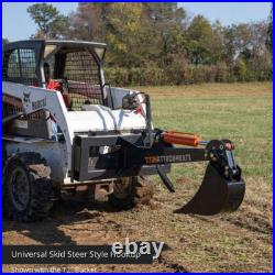 Titan Attachments Skid Steer Fronthoe 24 Bucket, Excavator Attachment