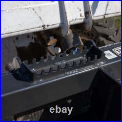 Titan Attachments Skid Steer Fronthoe 24 Bucket, Excavator Attachment