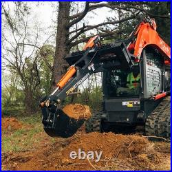 Titan Attachments Skid Steer Fronthoe Excavator Attachment with 8 Bucket