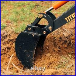 Titan Attachments Skid Steer Fronthoe Excavator Attachment with 8 Bucket