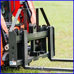 Titan Attachments Standard Series Pallet Fork Frame, 42 Pallet Fork Blades