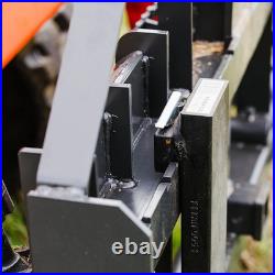 Titan Attachments Standard Series Pallet Fork Frame, 42 Pallet Fork Blades