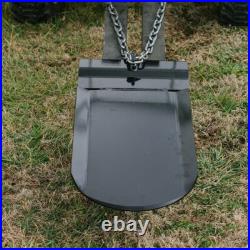 Titan Attachments XL Chain-On Quick Spade, 36 Length, Attachment for Skid Steer