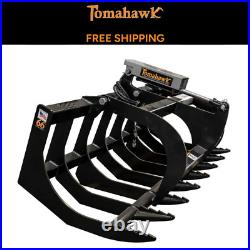 Tomahawk 66 Brush Grapple Skid Steer Grapple Quick Attach -free Shipping 3020