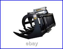 Tomahawk 66 Brush Grapple Skid Steer Grapple Quick Attach -free Shipping 3020