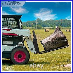 Tractor Attachment 48 Pallet Fork Frame with Quick Attach Blades 4000LBS