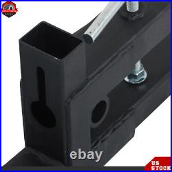 Tractor Bucket Clamp On Pallet Forks 60 2000lbs With Adjustable Stabilizer Bar