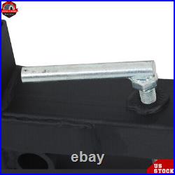 Tractor Bucket Clamp On Pallet Forks 60 2000lbs With Adjustable Stabilizer Bar