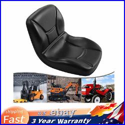 Tractor Forklift Seat Universal Lawn mower Seat Waterproof Anti-skid Loaders US
