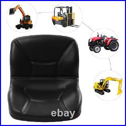 Tractor Forklift Seat Universal Lawn mower Seat Waterproof Anti-skid Loaders US