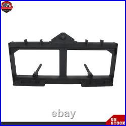 Tractor Loader Quick Tach 3000lb Heavy Duty Attach 49 Hay Bale Spear Skid Steer