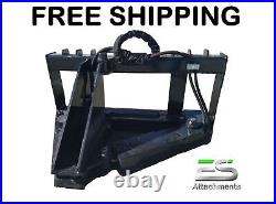 Tree Puller Quick Attach Skid Steer Free Shipping