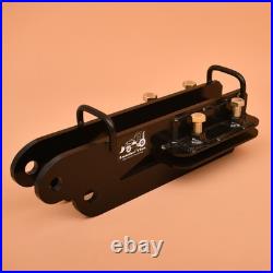 Trenching attachment for tractor front loader, skid steer, mini excavator