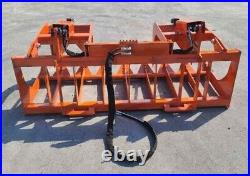USA MADE Tractor/skidsteer root grapple 66 kubota/mahindra/tym/bobcat/cat/LS