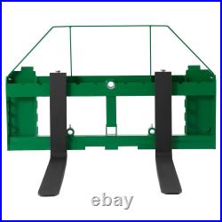 Uimoso Pallet Fork Frame Attachment with36/42/48 Skid Steer Forks, 2600/4000 lbs