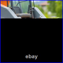 Universal 3-Point Skid Steer Plate, 5/16 Steel Adapter for Tractors & Loaders