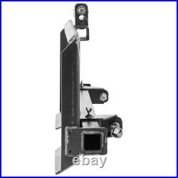 Universal 3-Point Skid Steer Plate, 5/16 Steel Adapter for Tractors & Loaders