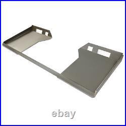 Universal Quick Attach 3/8 Mount Plate For Kubota and Bobcat Skid Steer Tractor