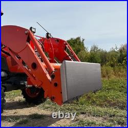 Universal Quick Attach Plate for Kubota & Bobcat Skid Steers