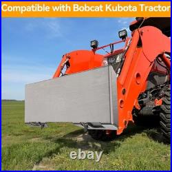 Universal Quick Attach Plate for Kubota & Bobcat Skid Steers