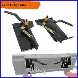 Universal Skid Steer Loader Latch Box For Tractor Quick Attachment Thick Steel