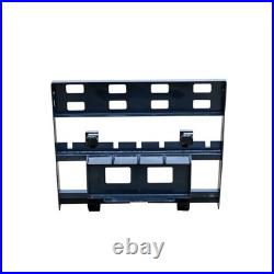 Universal Skid Steer Pallet Fork Attachment 43 Forks for Tractor Loaders