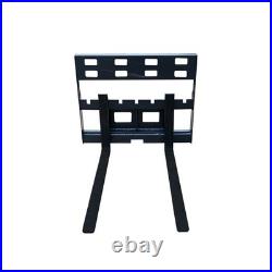 Universal Skid Steer Pallet Fork Attachment 43 Forks for Tractor Loaders