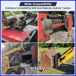 Universal Skid Steer Quick Tach Conversion Adapter Mount Plate Attach Adapter