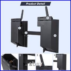 Universal Skid Steer Quick Tach Conversion Adapter Plate Attachment For Tractor