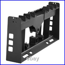 VEVOR 45 Skid Steer Pallet Frame with Hitch Receiver & Spear Sleeves 4000 lbs