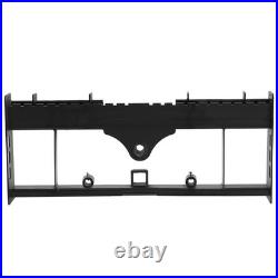 VEVOR 45 Skid Steer Pallet Frame with Hitch Receiver & Spear Sleeves 4000 lbs
