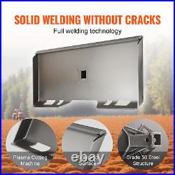 VEVOR 5/16 Skid Steer Attachment Plate Skid Steer Mount Quick Attach Plate