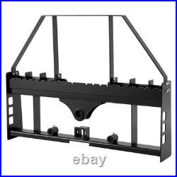 VEVOR Skid Steer Pallet Frame with Hitch Receiver & Spear Sleeves 4000 lbs