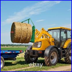 VEVOR Skid Steer Pallet Frame with Hitch Receiver & Spear Sleeves for JD Loaders