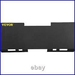 VEVOR Universal Quick Tach Skid Steer Mount Plate Adapter 3/16 Steel Loader