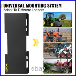 VEVOR Universal Quick Tach Skid Steer Mount Plate Adapter 3/16 Steel Loader