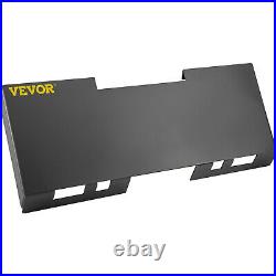 VEVOR Universal Quick Tach Skid Steer Mount Plate Adapter 3/16 Steel Loader