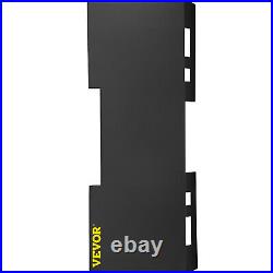 VEVOR Universal Quick Tach Skid Steer Mount Plate Adapter 3/16 Steel Loader