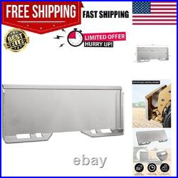 Versatile 1/4 Inch Steel Mount Plate for Skid Steer Enhance Your Equipment