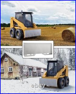 Versatile 1/4 Inch Steel Mount Plate for Skid Steer Enhance Your Equipment