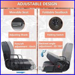 Versatile Skid Loader Seat with Operator Switch