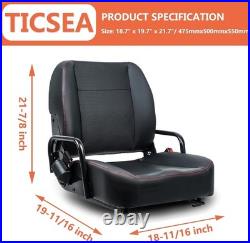 Versatile Skid Loader Seat with Operator Switch