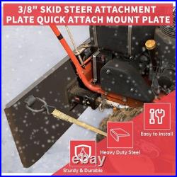 Versatile Skid Steer Plate Bobcat & Kubota Compatible